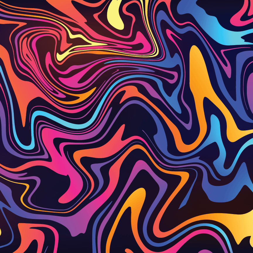 Graphiti Swirls Pattern Acrylic Sheets - CMB Pattern Acrylic